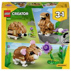31376 LEGO® CREATOR 3 v 1 sada nýtovaných Hamster s květinou (31376)
