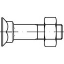 TOOLCRAFT 111774 zápustné šrouby se čtyřhranem M8 30 mm vnější šestihran DIN 608 ocel 200 ks
