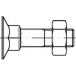 TOOLCRAFT 111753 zápustné šrouby se čtyřhranem M10 50 mm vnější šestihran DIN 605 ocel 100 ks