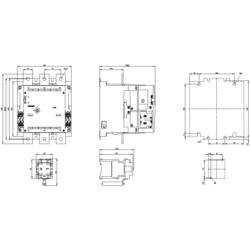 Siemens 3TF6933-8DM4 stykač 3 spínací kontakty 1 ks