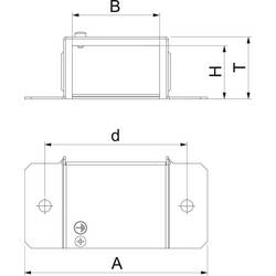OBO Bettermann 7216612 zakončení (š x v) 174 mm x 75 mm 1 ks