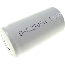Mexcel -SC2500H speciální akumulátor Malé mono odolné vůči vysokým teplotám, Flat-Top Ni-Cd 1.2 V 2500 mAh 1 ks