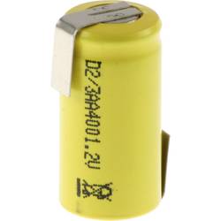 Mexcel D-2/3AA400 speciální akumulátor 2/3 AA pájecí špička ve tvaru Z, Flat-Top Ni-Cd 1.2 V 400 mAh 1 ks