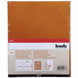 kwb 800415 brusný papír Zrnitost 150 (d x š) 280 mm x 230 mm 5 ks