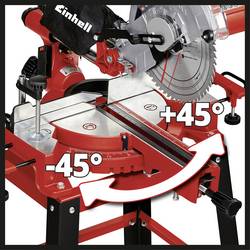 Einhell TC-SM 2531/2 U pokosová a tahová pila, průměr listu 254 mm, 1900 W