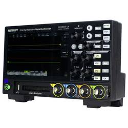 VOLTCRAFT DOV2504F LA digitální osciloskop 250 MHz, 4kanálový, 1.25 GSa/s, 100 Mpts, 12 Bit, s pamětí (DSO), generátor funkcí, logický analyzátor, 1 ks,