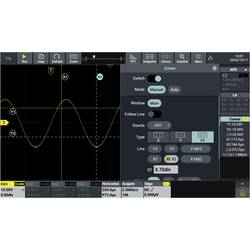VOLTCRAFT DOV2504F LA digitální osciloskop 250 MHz, 4kanálový, 1.25 GSa/s, 100 Mpts, 12 Bit, s pamětí (DSO), generátor funkcí, logický analyzátor, 1 ks,