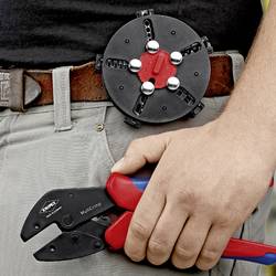 Knipex MultiCrimp 97 33 02 krimpovací kleště neizolované otevřené zástrčky , izolované kabelové koncovky , izolované zástrčky , dutiny na kabely, neizolované
