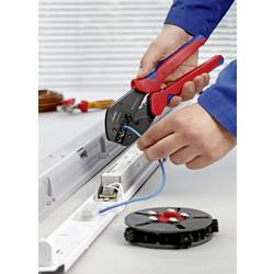 Knipex MultiCrimp 97 33 02 krimpovací kleště neizolované otevřené zástrčky , izolované kabelové koncovky , izolované zástrčky , dutiny na kabely, neizolované