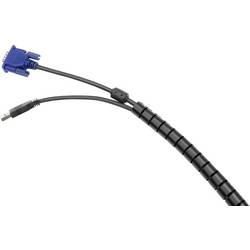 SpeaKa Professional hadice kabelového svazku polyuretan (PE) černá flexibilní (Ø x d) 15 mm x 1 m 1 ks SP-13402964