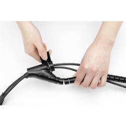 SpeaKa Professional hadice kabelového svazku polyuretan (PE) černá flexibilní (Ø x d) 15 mm x 1 m 1 ks SP-13402964