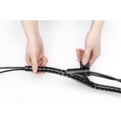 SpeaKa Professional hadice kabelového svazku polyuretan (PE) černá flexibilní (Ø x d) 15 mm x 1 m 1 ks SP-13402964