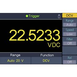 VOLTCRAFT VC-7060BT digitální stolní multimetr, datalogger, CAT I 1000 V, CAT II 600 V, Displej (counts): 60000