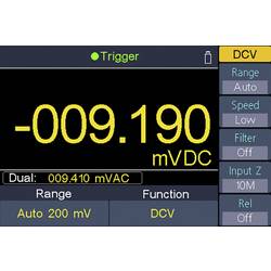 VOLTCRAFT VC-7060BT digitální stolní multimetr, datalogger, CAT I 1000 V, CAT II 600 V, Displej (counts): 60000