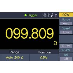 VOLTCRAFT VC-7060BT digitální stolní multimetr, datalogger, CAT I 1000 V, CAT II 600 V, Displej (counts): 60000