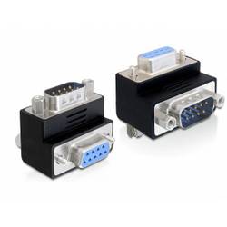 Delock 65267 sériový adaptér [1x D-SUB zástrčka 9pólová - 1x D-SUB zásuvka 9pólová] černá 0 mm