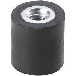 PB Fastener 100445 závitový tlumič vibrací Vnitřní závit M4 Výška 15 mm 1 ks