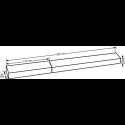 Hazet 163-130L 163-130L Pěnová vložka (d x š x v) 342 x 172 x 35 mm