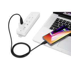 Perixx USB kabel USB 2.0 USB-A zástrčka, USB-C ® zástrčka 1.00 m černá 11796