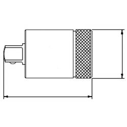 KS Tools 516.1502 Omezovač točivého momentu 3/8 pro zapalovací svíčky, 24 Nm