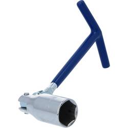 KS Tools 517.1175 Klíč na zapalovací svíčky s kloubem, 21 mm