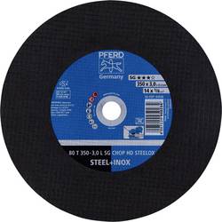 PFERD TOOLS 80 T 350-3,0 L SG CHOP HD STEELOX/25,4 66323582 řezný kotouč rovný 350 mm 10 ks nerezová ocel, kalená ocel , ocel