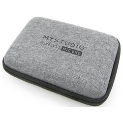 nasazovací studiový mikrofon Easypix MyStudio Mic UNO Druh přenosu:kabelový, bezdrátový vč. ochrany proti větru, vč. pouzdra na mikrofon