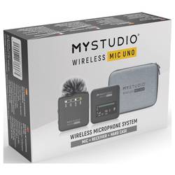 nasazovací studiový mikrofon Easypix MyStudio Mic UNO Druh přenosu:kabelový, bezdrátový vč. ochrany proti větru, vč. pouzdra na mikrofon