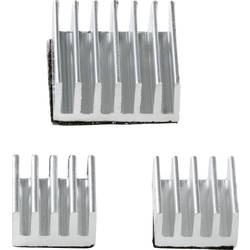 TRU COMPONENTS Pro Set Raspberry Pi® 4 B 4 GB 4 x 1.5 GHz vč. napájecího zdroje, vč. pouzdra, vč. chladicího tělesa, vč. HDMI™ kabelu, vč. klávesnice, vč. myši
