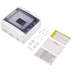 Sygonix SY-5491852 malý rozváděč na omítku Počet modulů (šířka) = 8 Počet řádků = 1 Obsah 1 ks