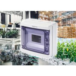Sygonix SY-5491852 malý rozváděč na omítku Počet modulů (šířka) = 8 Počet řádků = 1 Obsah 1 ks