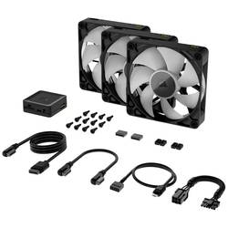 Corsair iCUE LINK RX120 RGB PC větrák s krytem černá (š x v x h) 120 x 120 x 25 mm včetně LED osvětlení