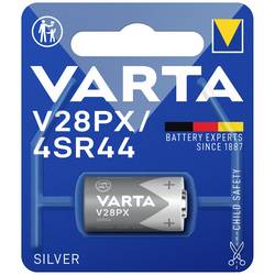 Varta SILVER Cylindr.V28PX/4SR44 Bl1 fotobaterie 4SR44 oxid stříbra 145 mAh 6.2 V 1 ks