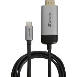 Verbatim USB-C® kabelový adaptér [1x USB-C® zástrčka - 1x HDMI zástrčka] 49144 1.50 m 4K UHD