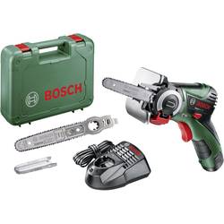 Bosch Home and Garden EasyCut 12 akumulátorová motorová pila vč. příslušenství, akumulátor, vč. nabíječky, kufřík 12 V 2 Ah