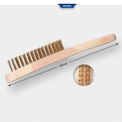 Brilliant Tools BT706009 Mosazný kartáč, 4 řady, 290 mm