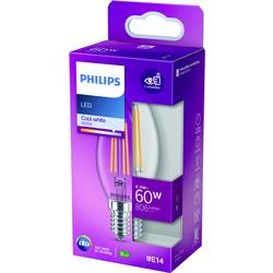 Philips LED 76221600 LED Energetická třída (EEK2021) E (A - G) E14 6.5 W = 60 W studená bílá (Ø x d) 3.5 cm x 9.7 cm 1 ks