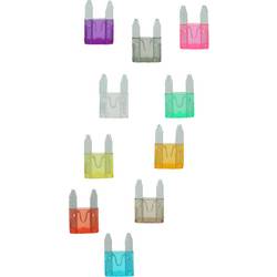 KS Tools 970.0740970.0740 mini plochá pojistka pro motorová vozidla , 2 A, 3 A, 4 A, 5 A, 7.5 A, 10 A, 15 A, 20 A, 25 A, 30 A, 100 díly