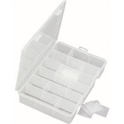 VISO krabička na malé součástky (d x š x v) 280 x 200 x 50 mm přihrádek: 18 variabilní rozčlenění Obsah 1 ks