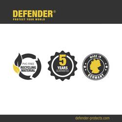 DEFENDER by Adam Hall kabelový můstek 85500 termoplastický polyuretan (TPU) černá, žlutá Kanálů: 5 700 mm Množství: 1 ks