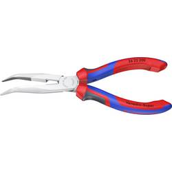 Knipex 26 25 200 pro elektroniku a jemnou mechaniku ploché jehlové kleště 40° zahnuté vanadová elektrikářská ocel 200 mm