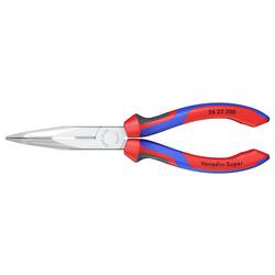 Knipex 26 25 200 pro elektroniku a jemnou mechaniku ploché jehlové kleště 40° zahnuté vanadová elektrikářská ocel 200 mm