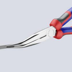 Knipex 26 25 200 pro elektroniku a jemnou mechaniku ploché jehlové kleště 40° zahnuté vanadová elektrikářská ocel 200 mm