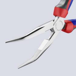 Knipex 26 25 200 pro elektroniku a jemnou mechaniku ploché jehlové kleště 40° zahnuté vanadová elektrikářská ocel 200 mm
