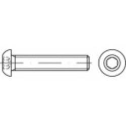 TOOLCRAFT TO-5381067 čočkový šroub M6 14 mm vnitřní šestihran nerezová ocel A4 500 ks