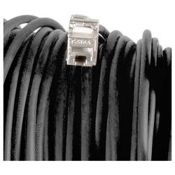 LogiLink CQ4060S RJ45 síťové kabely, propojovací kabely CAT 7 S/FTP 60 m černožlutá bez halogenů, Vyvíjí málo spalin, krytí TPE 1 ks