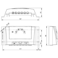 Steca Solarix PRS 1515 solární regulátor nabíjení série 12 V, 24 V 15 A