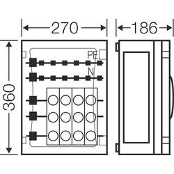 Hensel 68000116 držák pojistky 63 A