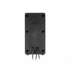 Delock 27001 2.0 PC reproduktory kabelový 3 W černá
