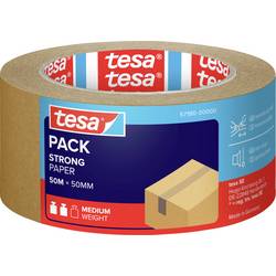 tesa PAPER 57180-00000-02 balicí lepicí páska tesapack® ecoLogo® hnědá (d x š) 50 m x 50 mm 1 ks